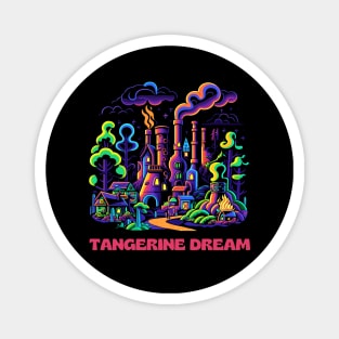 ≈ Tangerine Dream Retro Fan Design ≈ Magnet